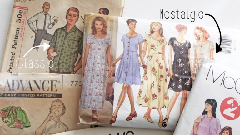 Sewing Hints for Vintage Patterns