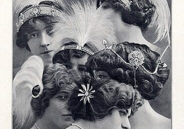 Completing the 1912 Evening Look