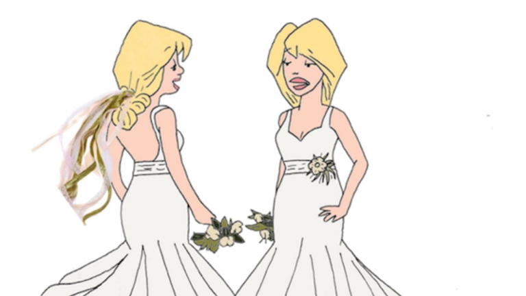 Designing a Wedding Dress for Toni from Luann