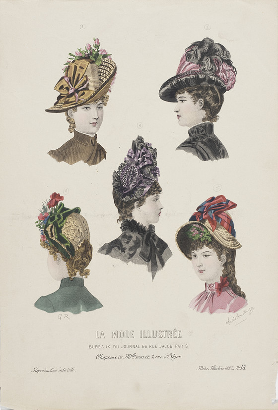 Four Circa 1900-1920 caps, bonnets and bibi, including a…