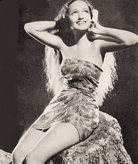 Dorothy Lamour in her signature sarong