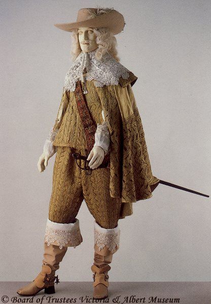 Man's ensemble, 1635-1645, Victoria & Albert Museum