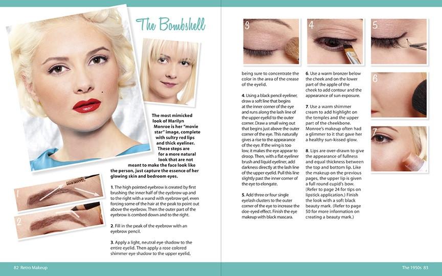 Instructions for how to do "The Bombshell" look