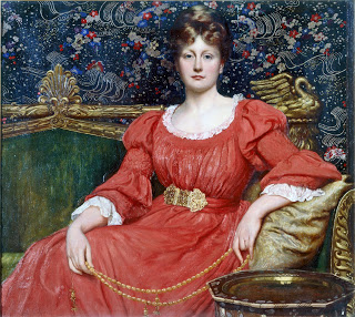 Mrs Luke Ionides by Sir William Blake Richmond,1882