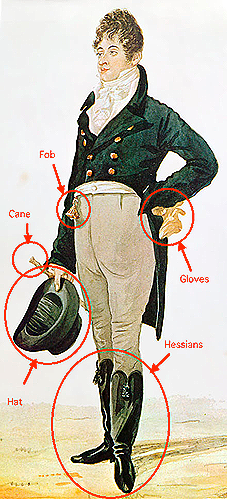 Accessories for the Regency Gentleman - GBACG - the Greater Bay Area  Costumers Guild