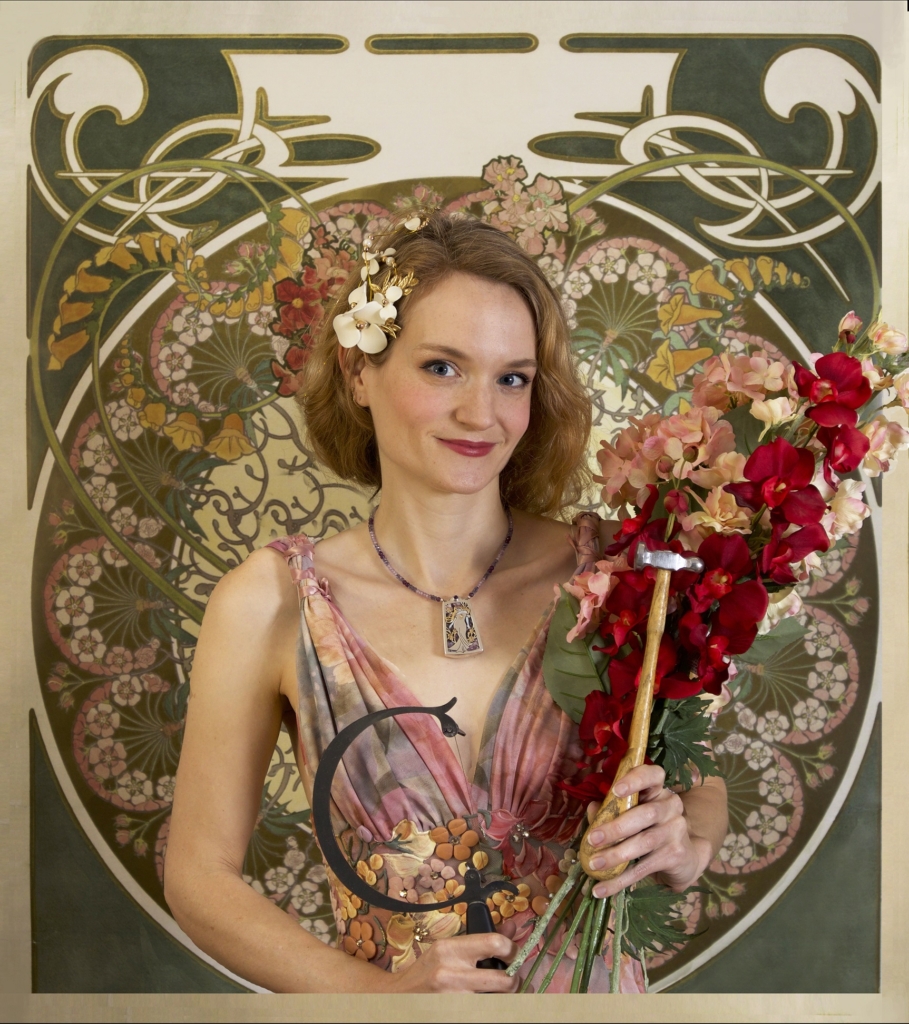 Interview with Officially-Licensed Mucha Jeweler Kelly Morgen