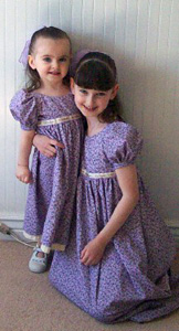 Sense & Sensibility Girls' Regency Dress