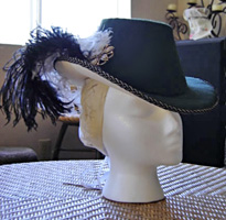 Lynn McMasters Women's Elizabethan Arched Brim Hat