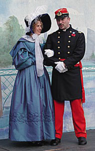 Patterns of History 1835 AFternoon Costume