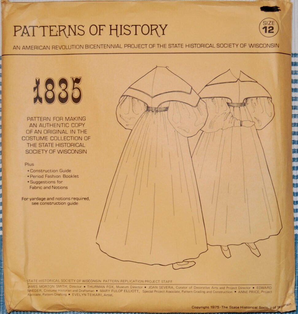 Patterns Of History 1835 AFternoon Costume - GBACG - The Greater Bay ...