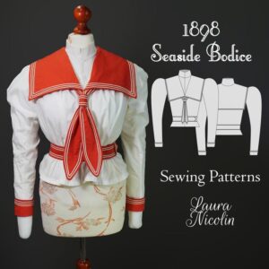 Laura Nicolin 1890s Seaside Blouse: